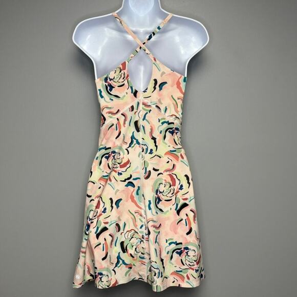 Athleta Infinity Dress In Elegance Pink Floral Golf Tennis Activewear Sz M - Picture 2 of 7